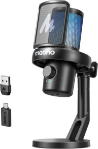 MAONO Mikrofon Kabellos für PC